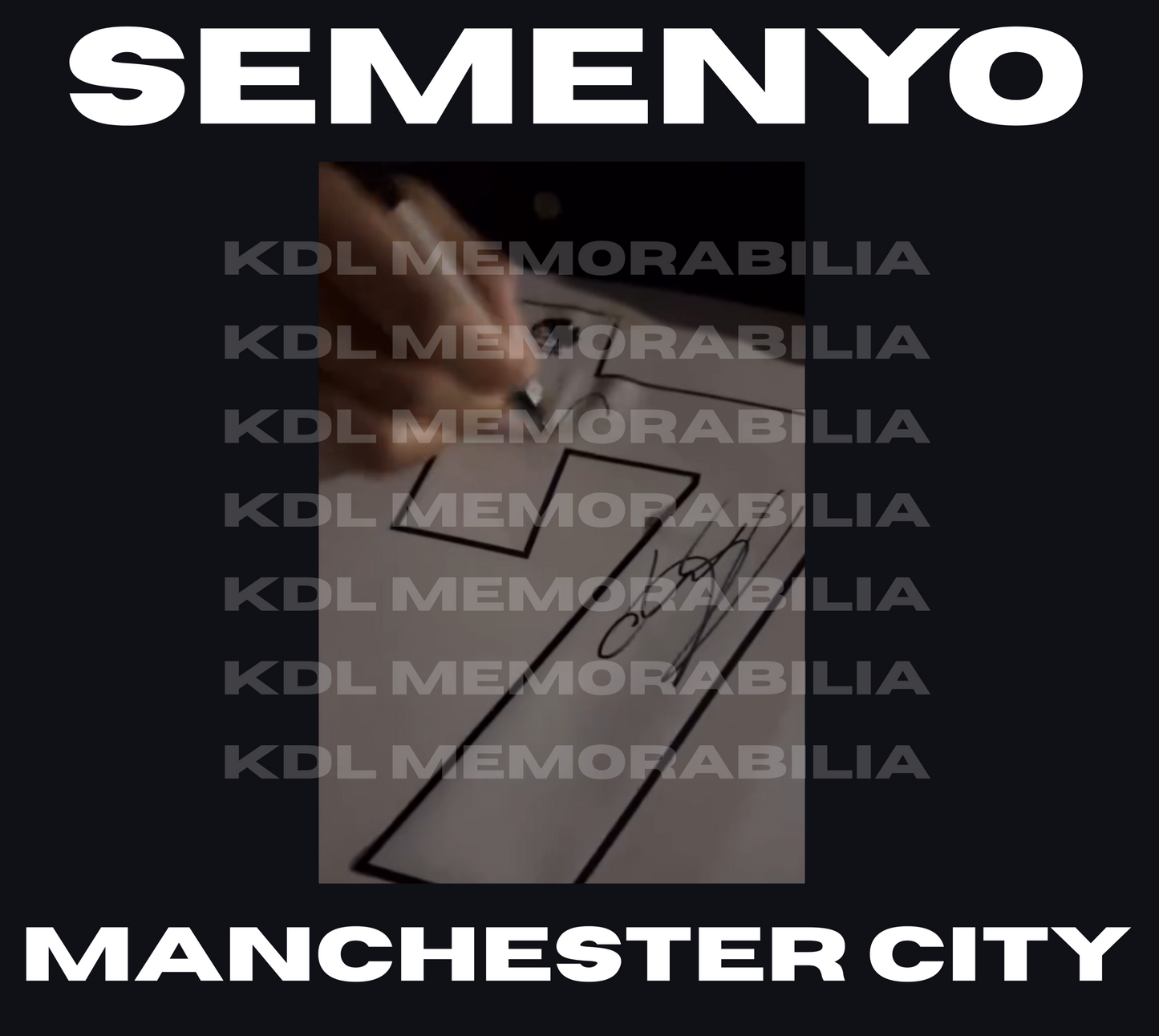Antoine Semenyo Signed number with proof