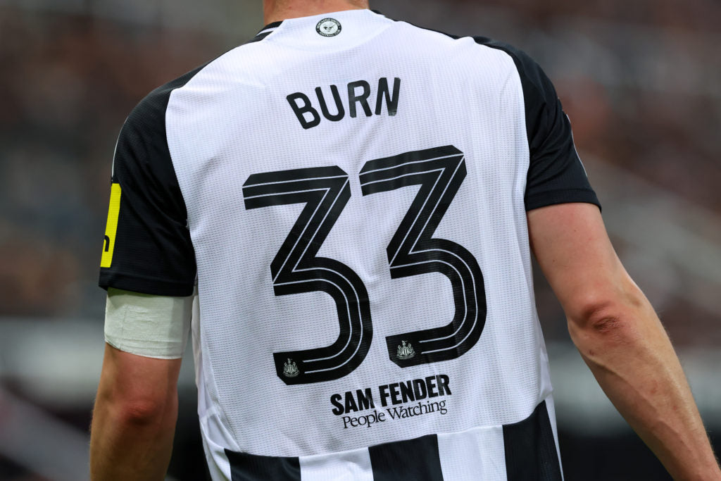 2024-25 Newcastle United Sam Fender Rear Sponsor