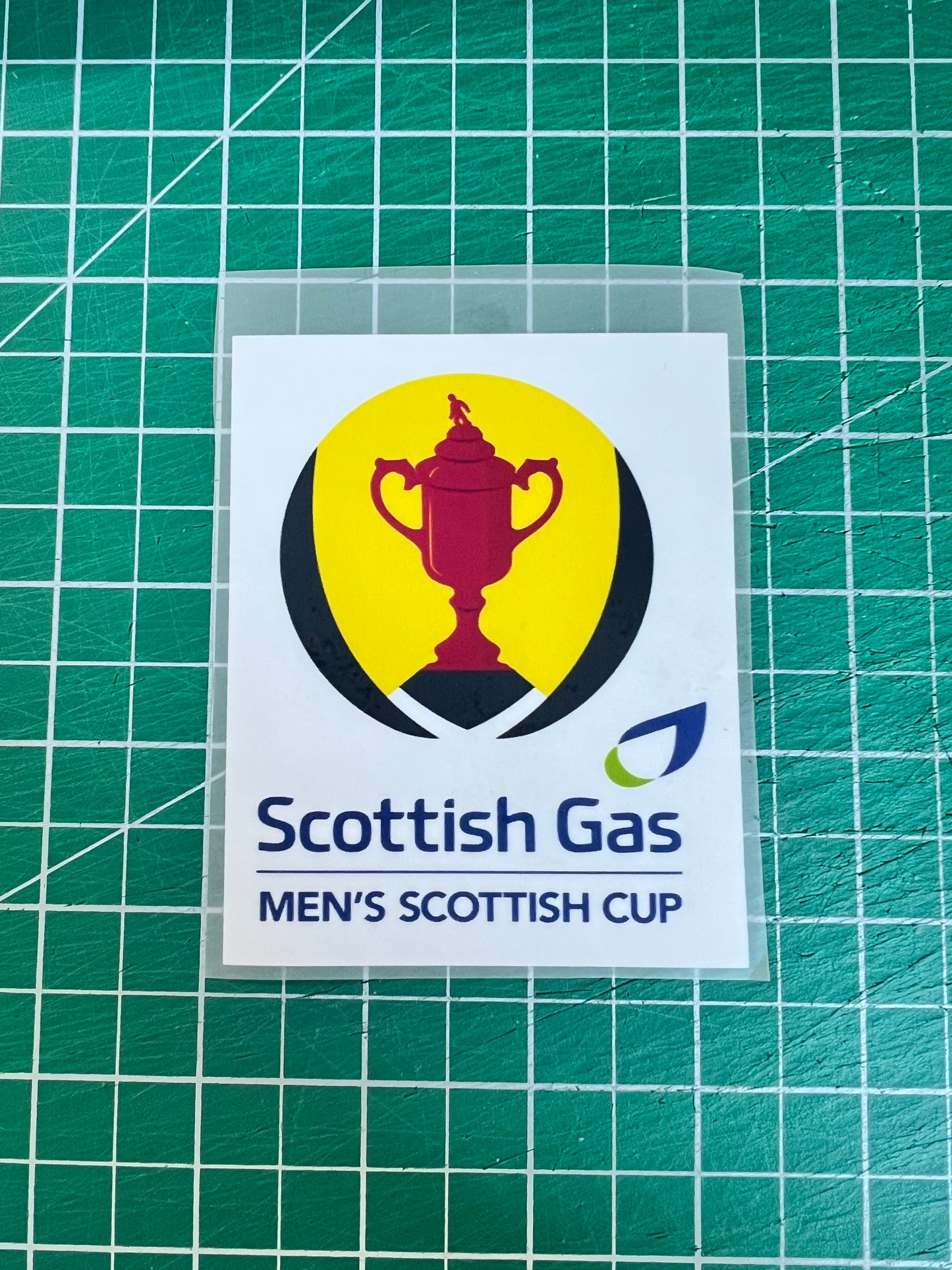 Scottish Cup Gas sleeve patch
