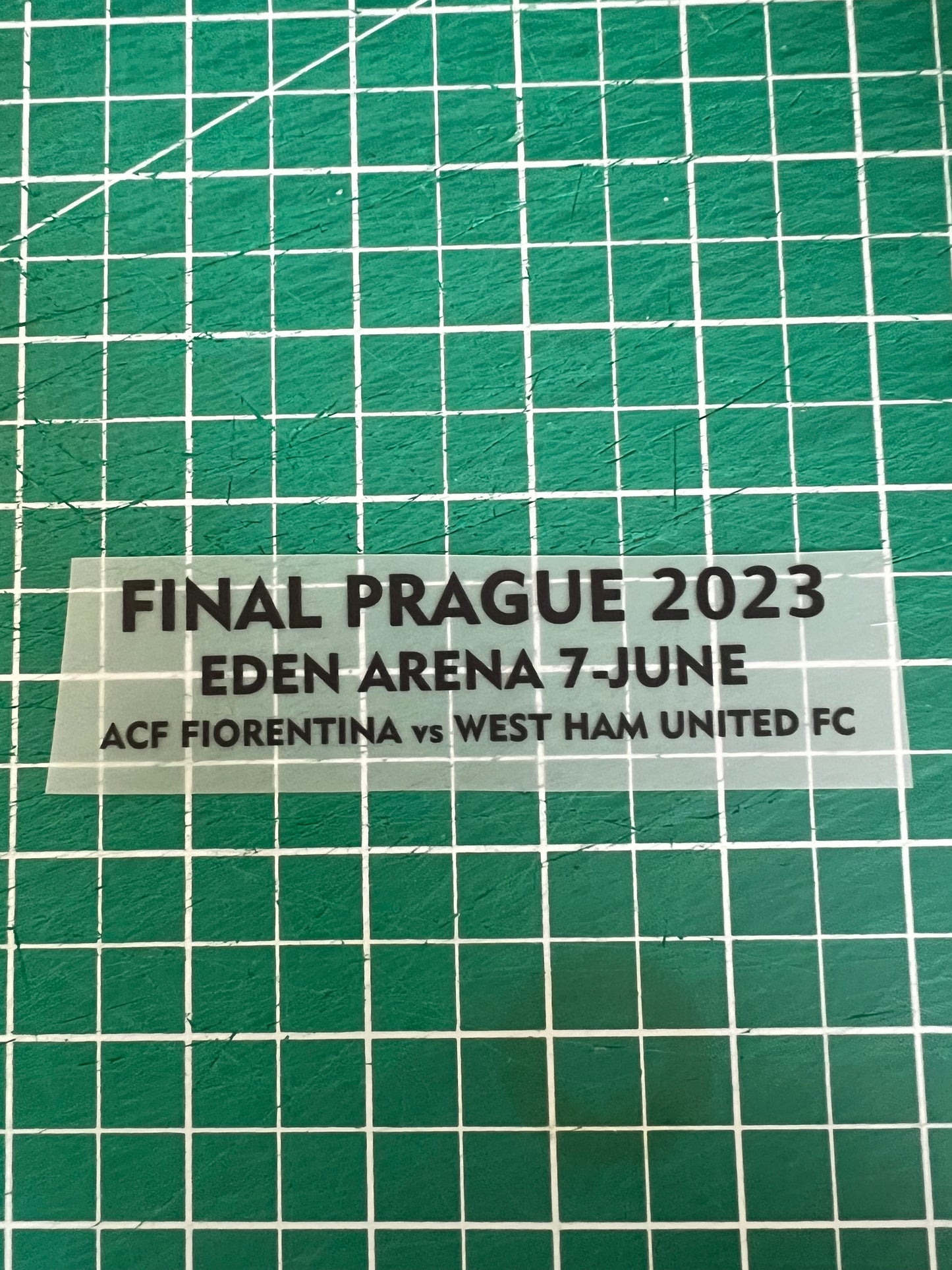 UEFA Conference League 2023 final ACF Fiorentina v West Ham Prague match details
