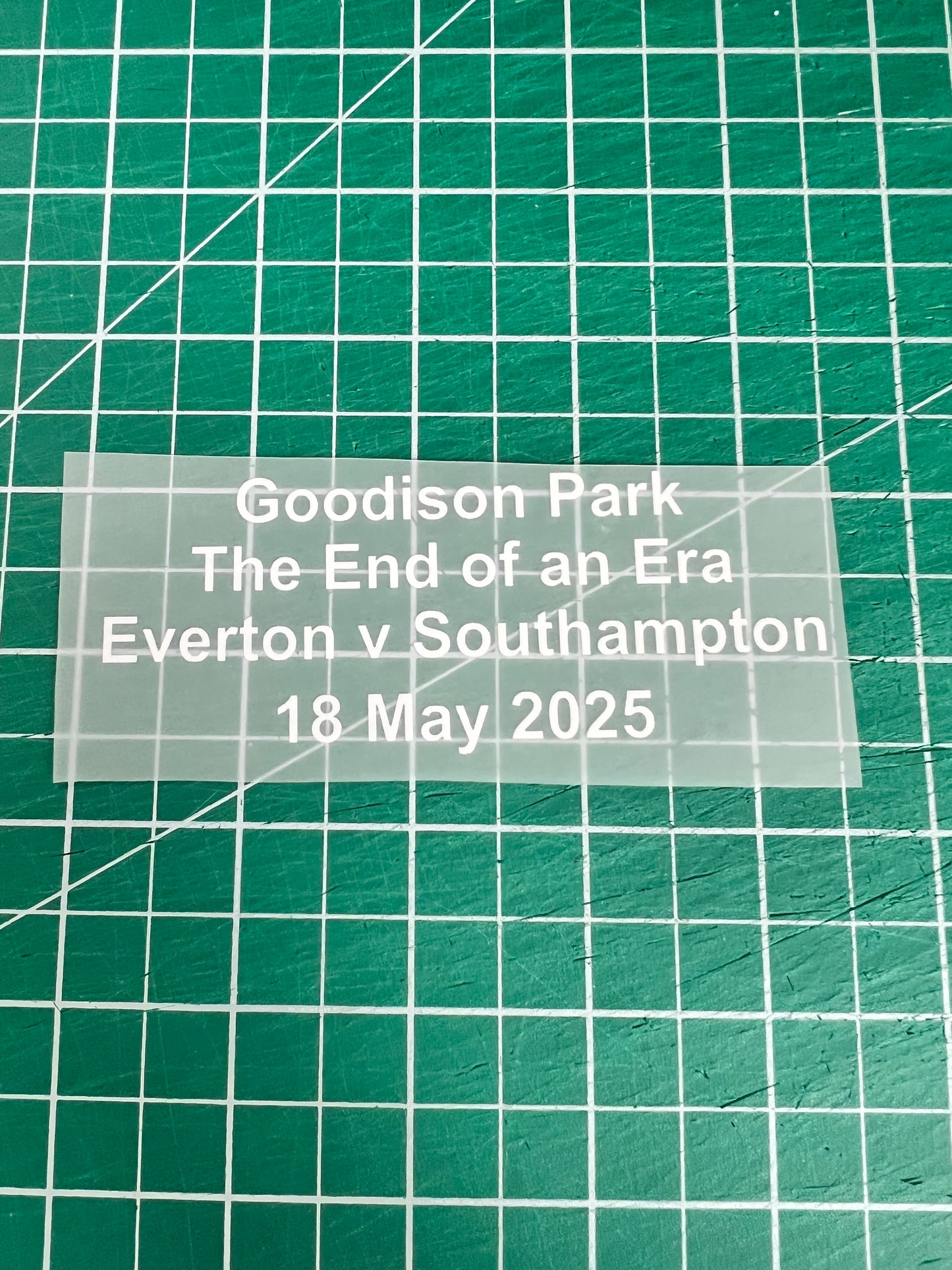 Goodison Park End of An Era Everton v Southampton match details