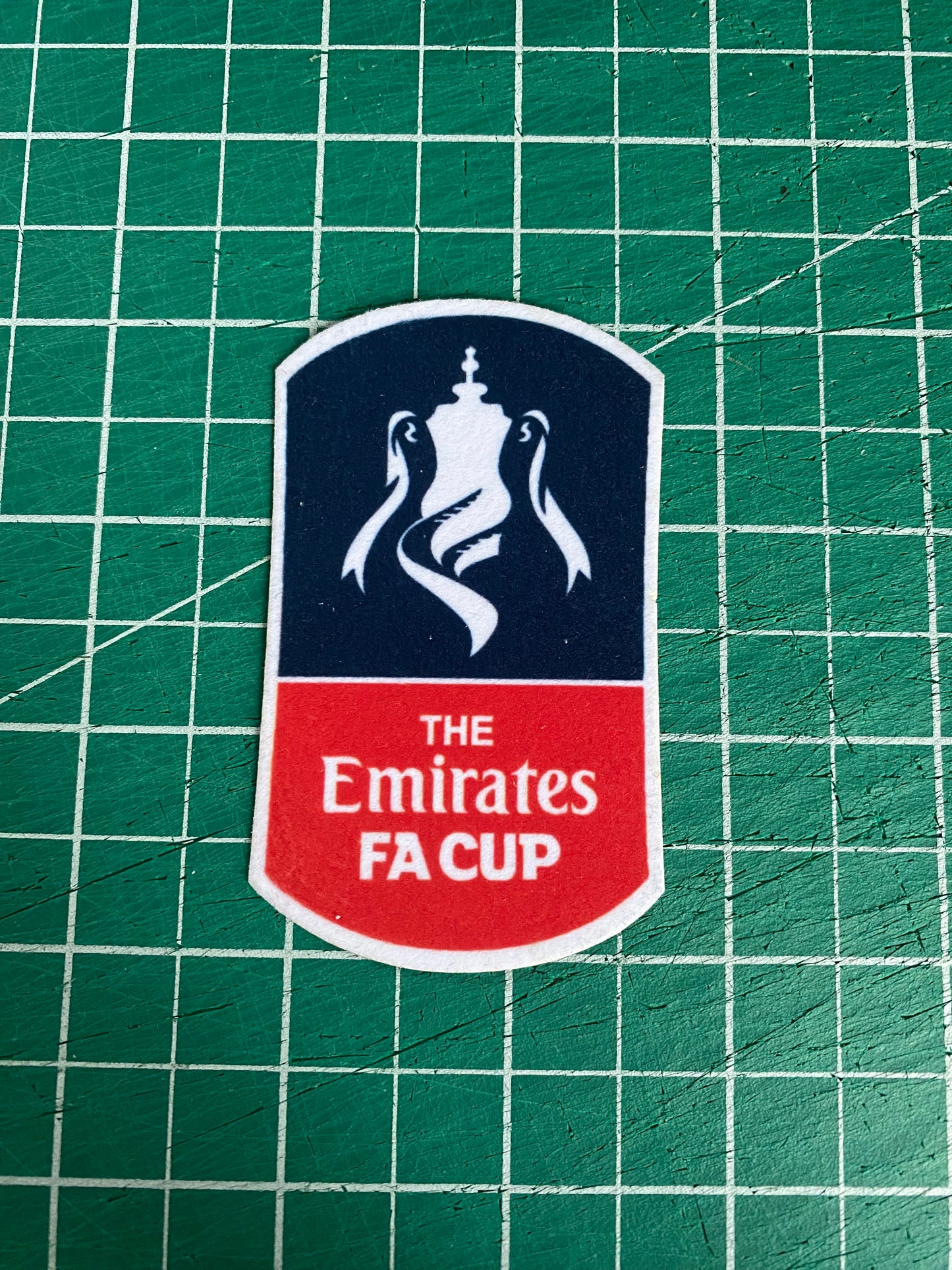 FA Cup Emirates Football Shirt Sleeve Arm Patch x 1 Badge 2016-2020 FELT