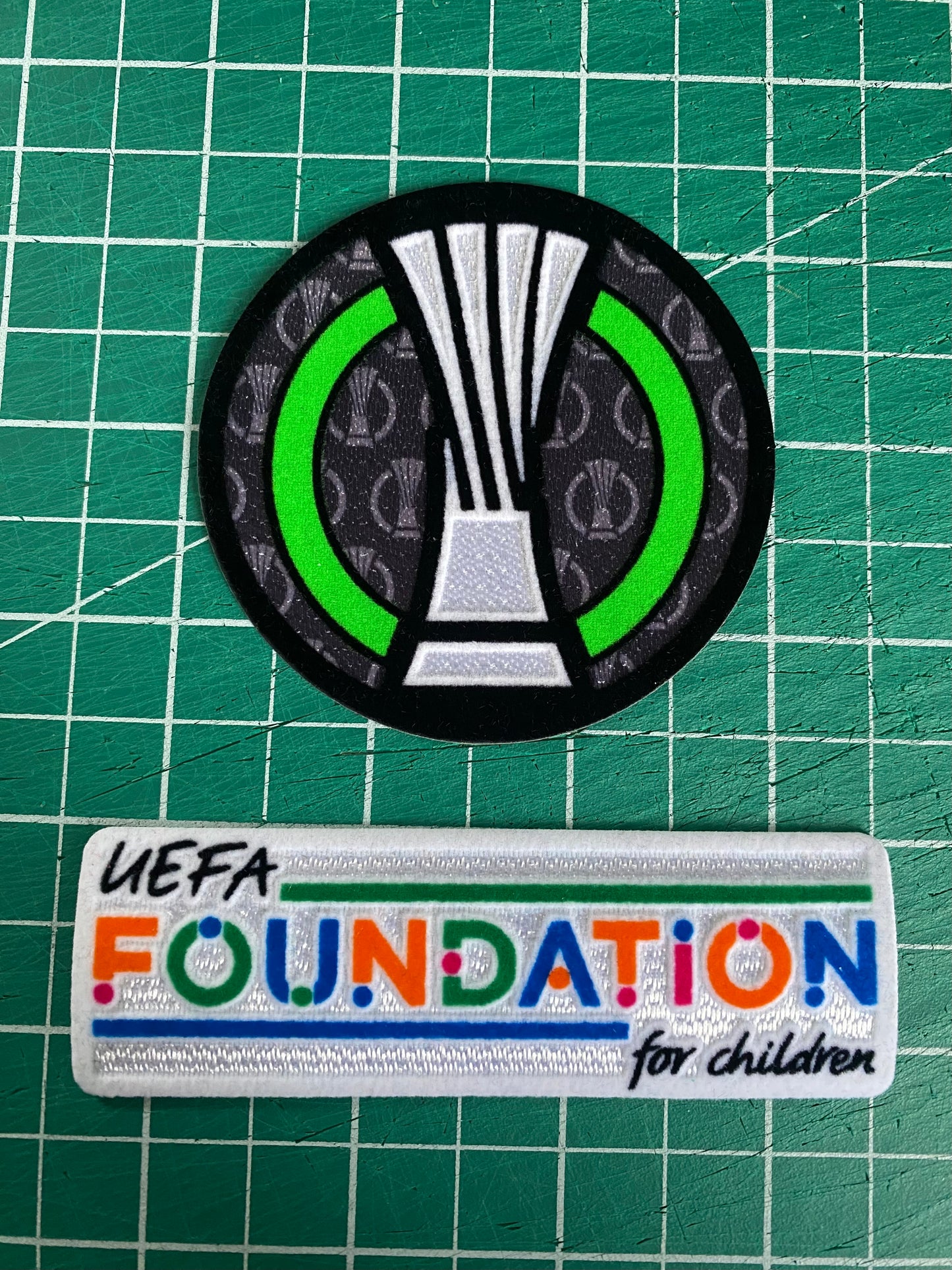 2024-2025 Europa Conference League patch player size Iron On Foundation patch