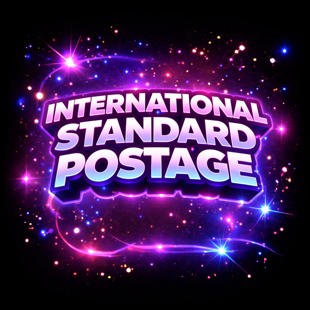 International tracked postage £10.50