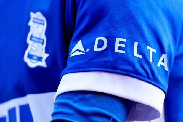 DELTA BIRMINGHAM CITY SLEEVE SPONSOR HOME SHIRT