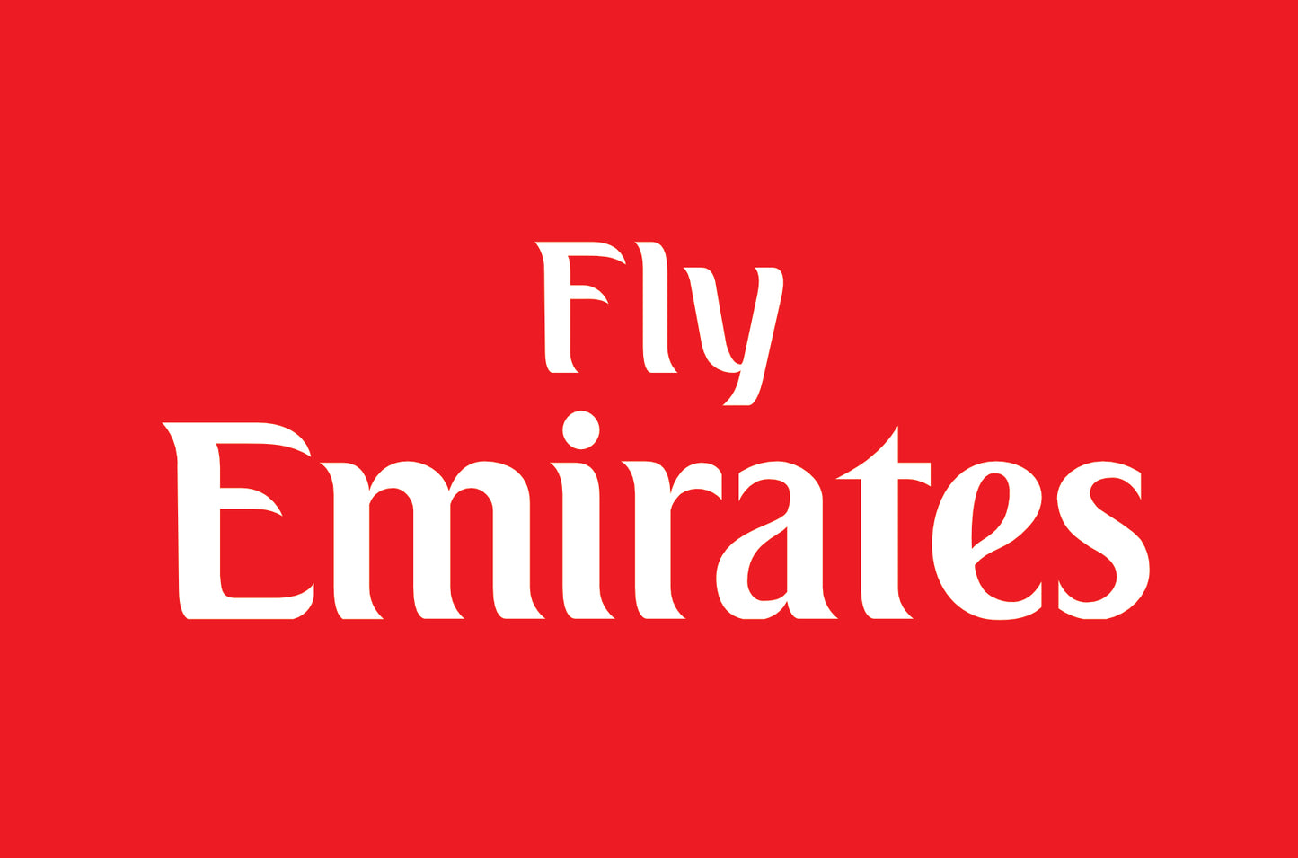 Fly Emirates Arsenal home shirt front sponsor