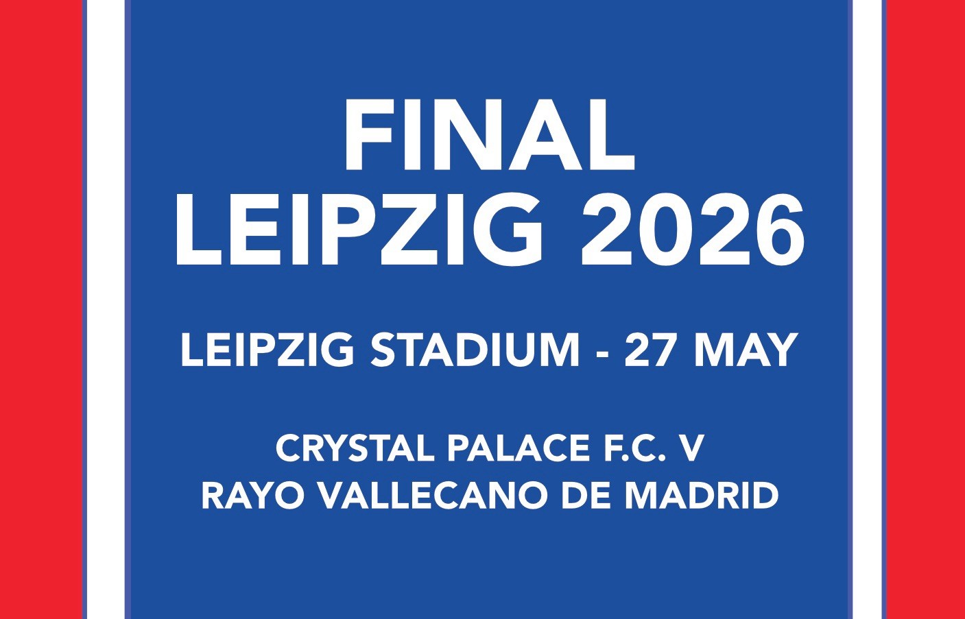 UEFA Europa Conference League final 2026 Crystal Palace