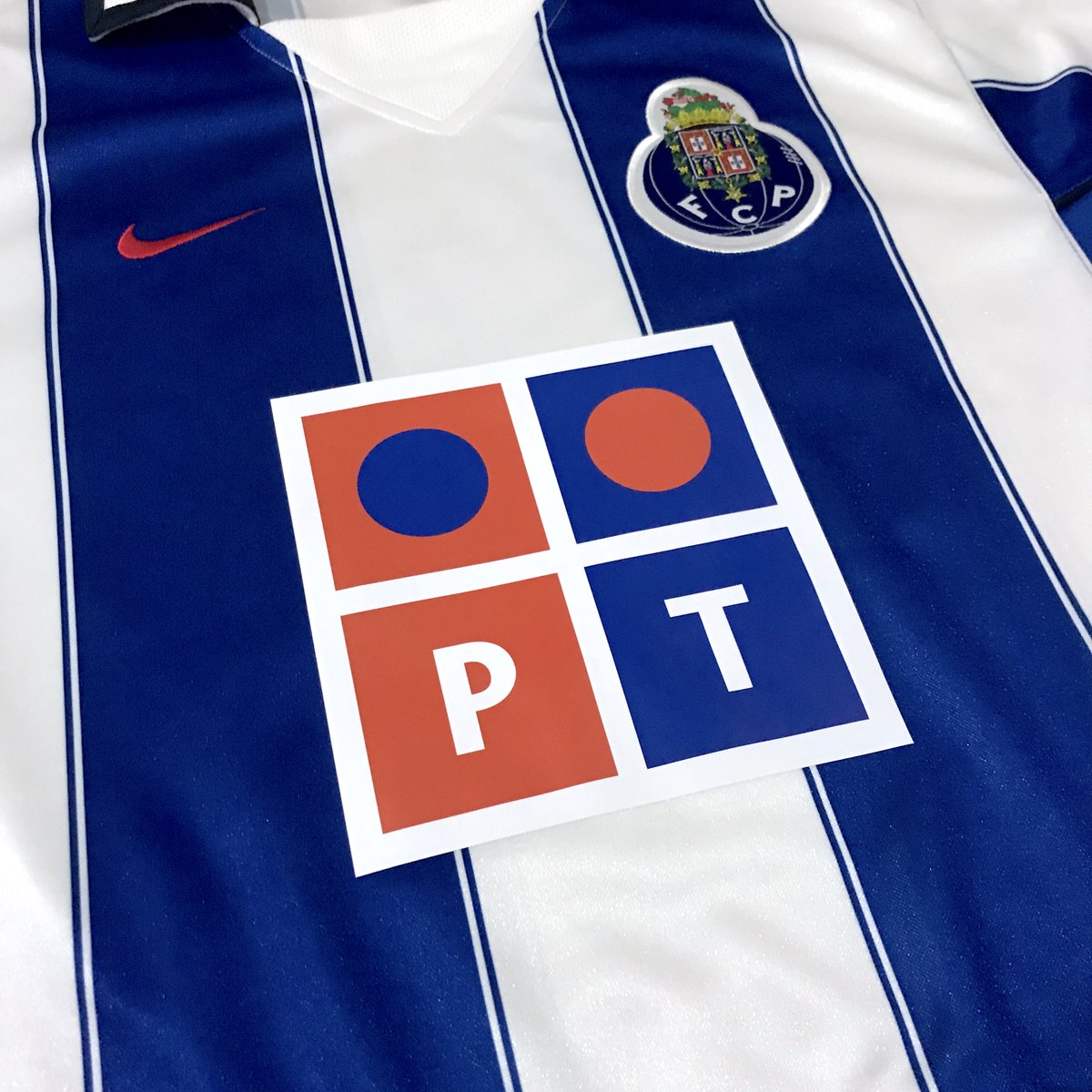 PT sponsor front logo for Porto, Benfica & Sporting