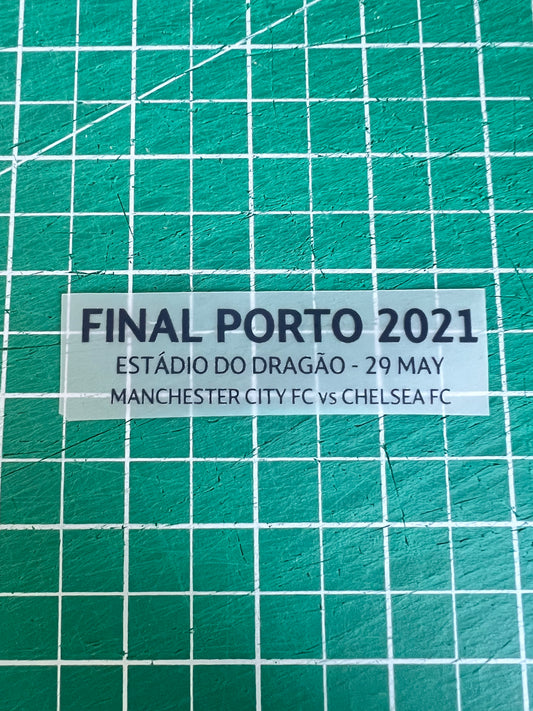 Champions Leage Final 2021 Manchester City v Chelsea match details