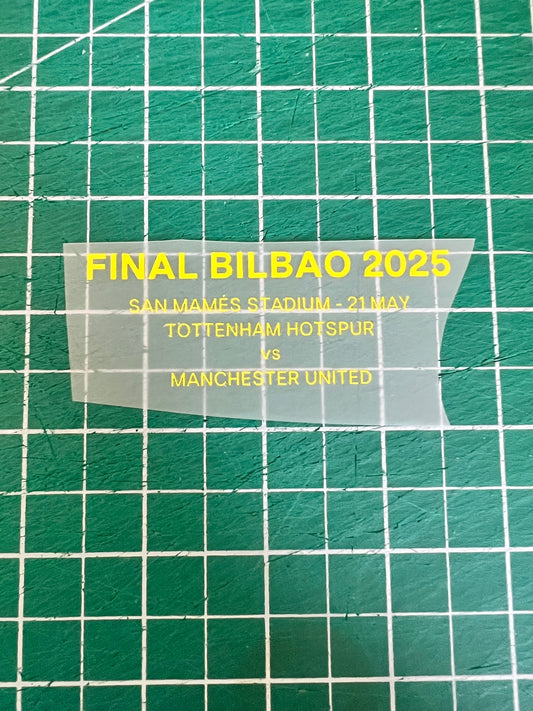 2025 Europa Leage final Manchester United vs Tottenham Bilbao match details