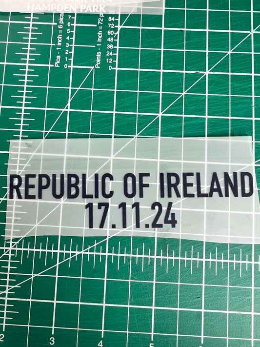 UEFA Nations Legue England v Republic of Ireland match details