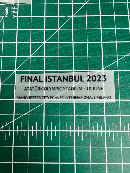 Champions Leage Final 2023 Manchester City v Inter Milan match details