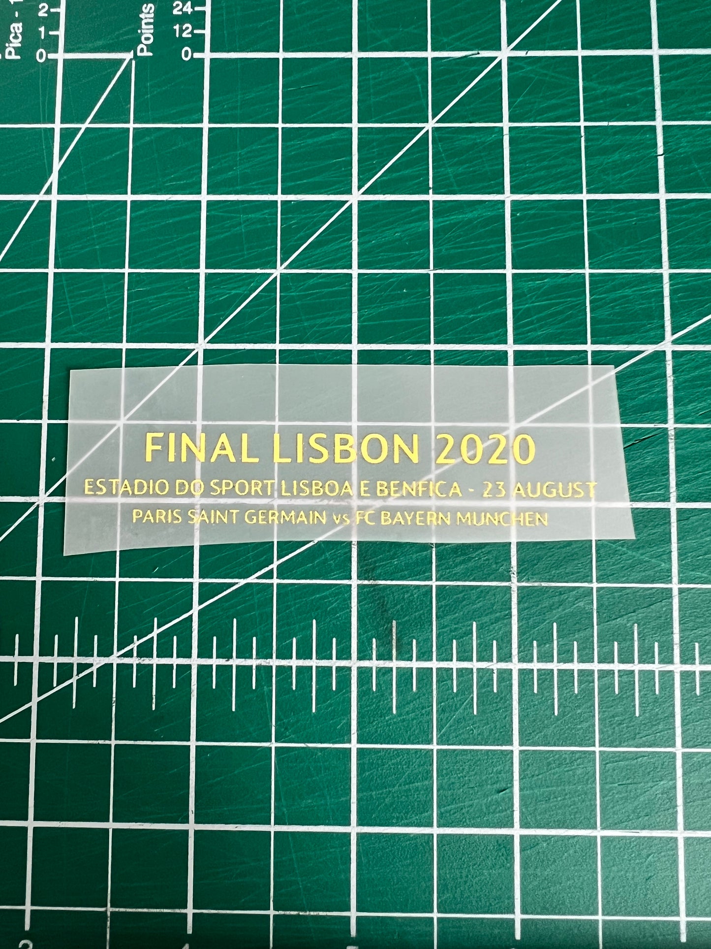Champions Leage Final 2020 PSG v Bayern Munich match details
