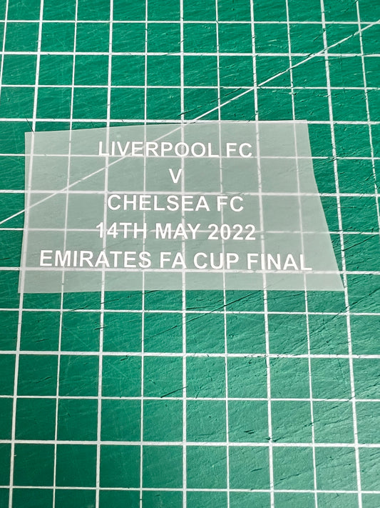 Emirates FA Cup Final 2022 Liverpool v Chelsea match details