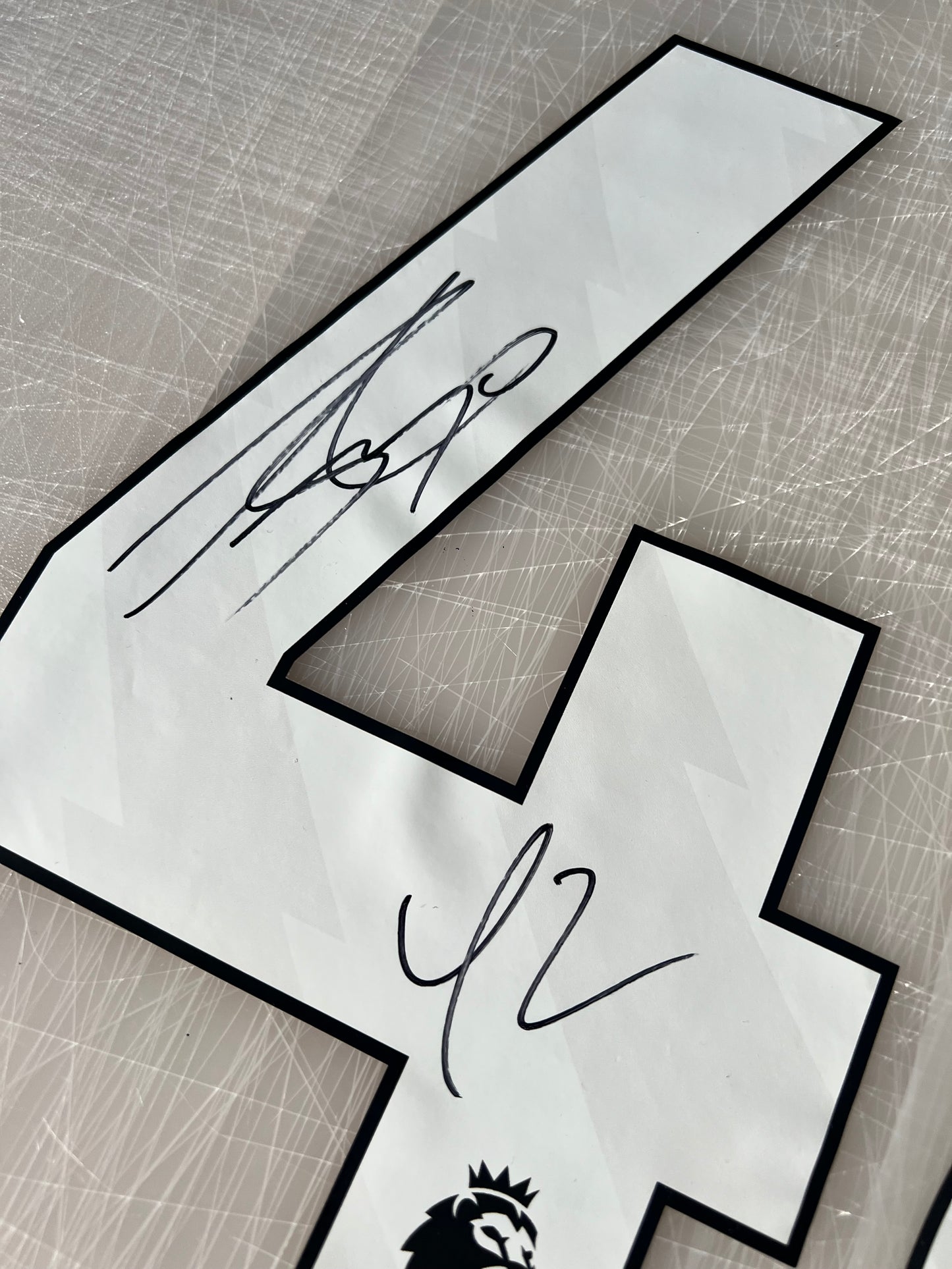 Antoine Semenyo Signed number with proof