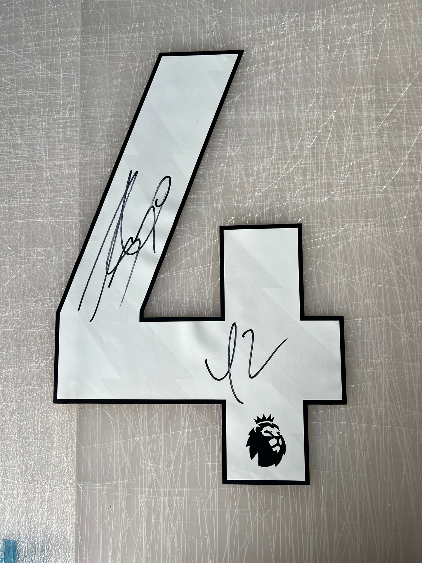Antoine Semenyo Signed number with proof