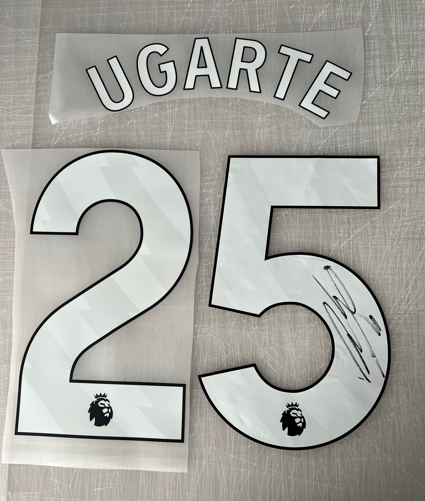 Manuel Ugarte Signed number/shirt with proof