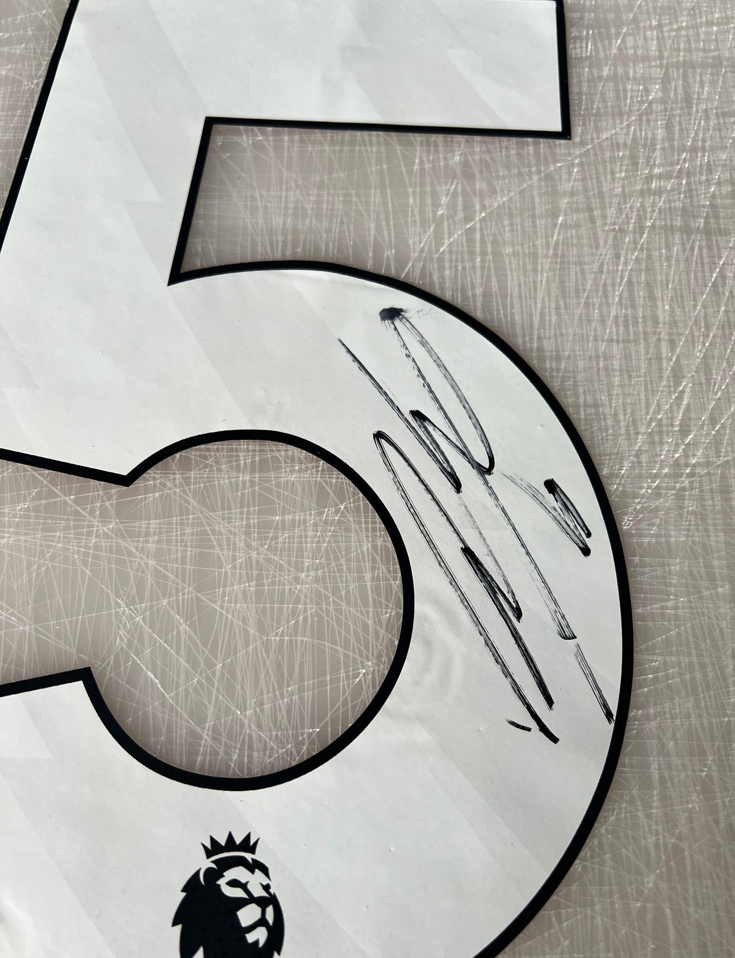 Manuel Ugarte Signed number/shirt with proof