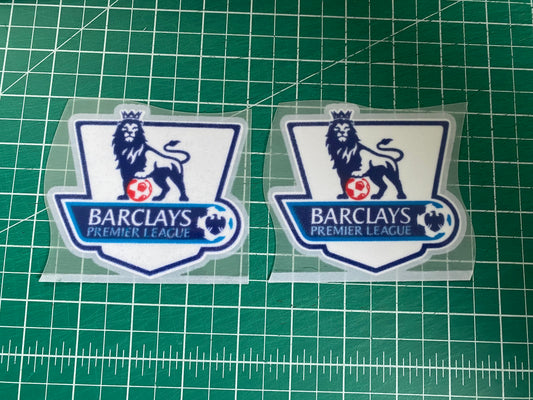 2004-2007 Premier League patch player size Iron On Heat Press pair