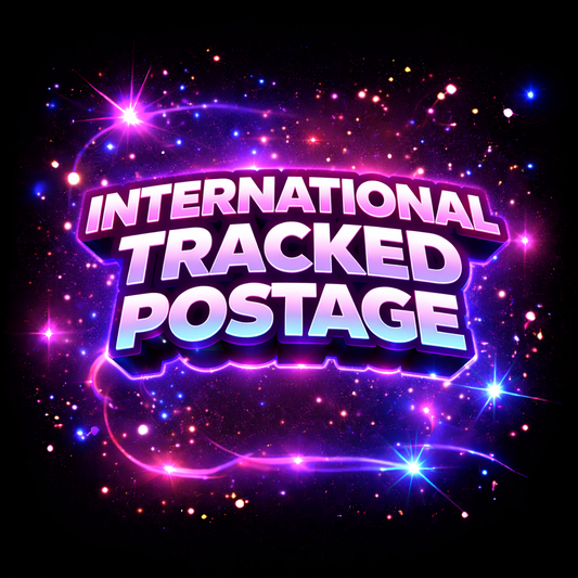International tracked postage £10.50