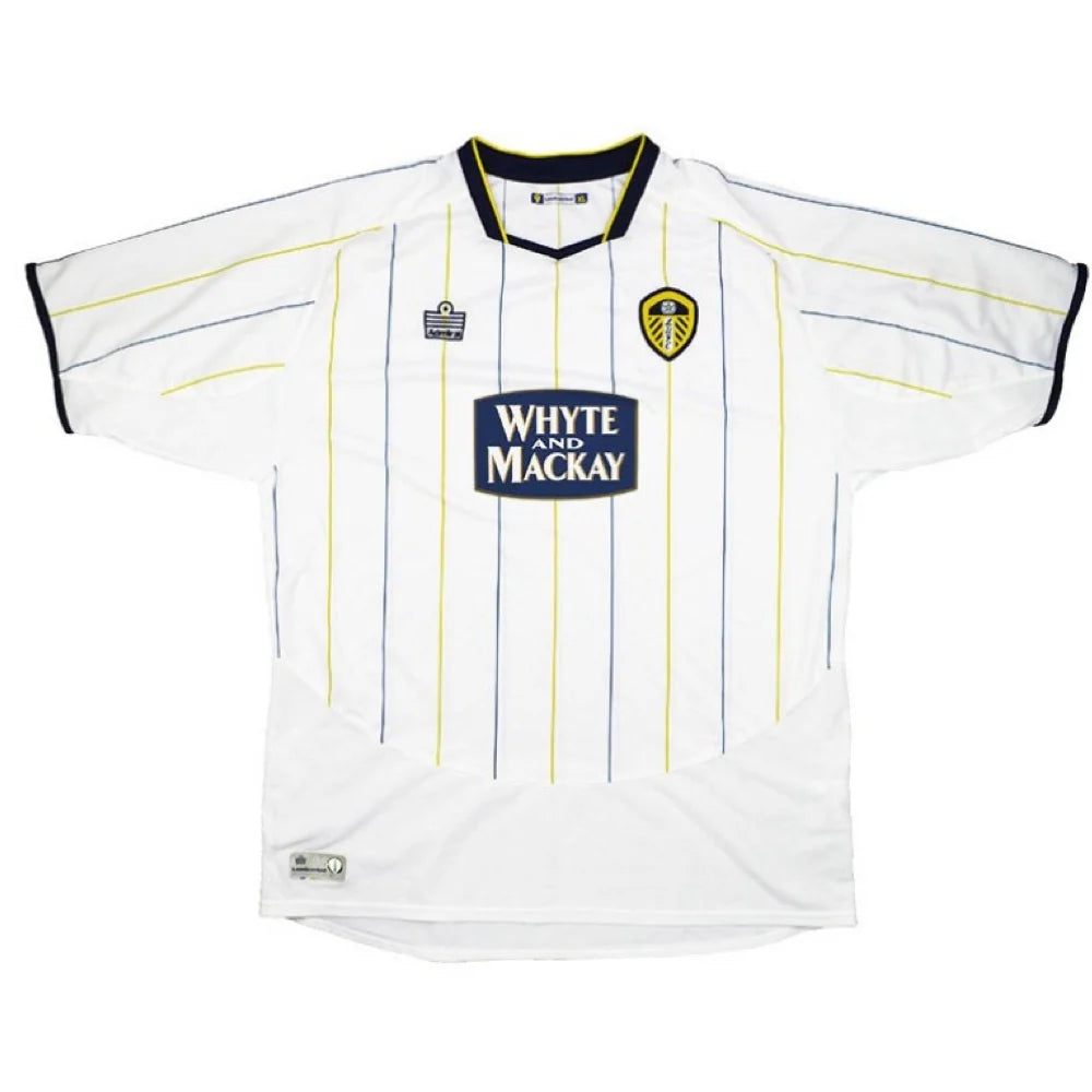 WHYTE AND MACKAY LEEDS UNITED 2005/2006 FRONT SPONSOR HOME SHIRT