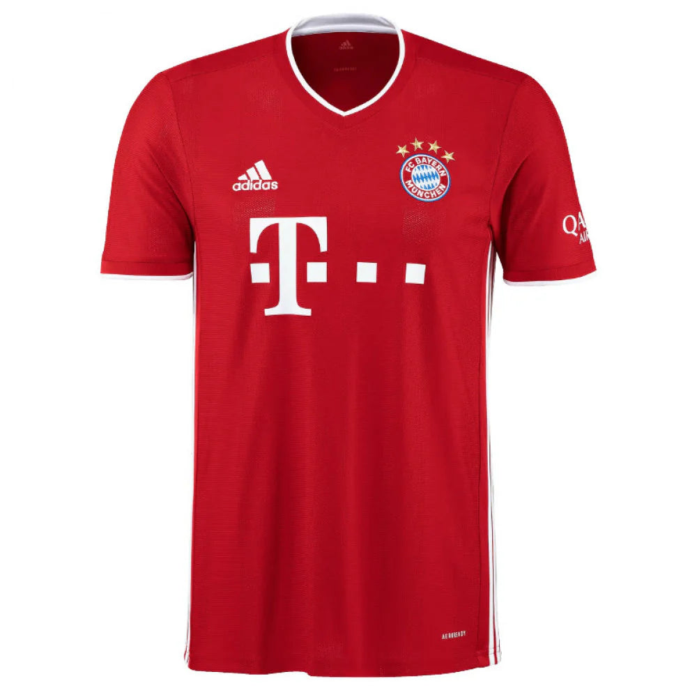 T-MOBILE BAYERN MUNICH 2020/2021 HOME SHIRT FRONT SPONSOR