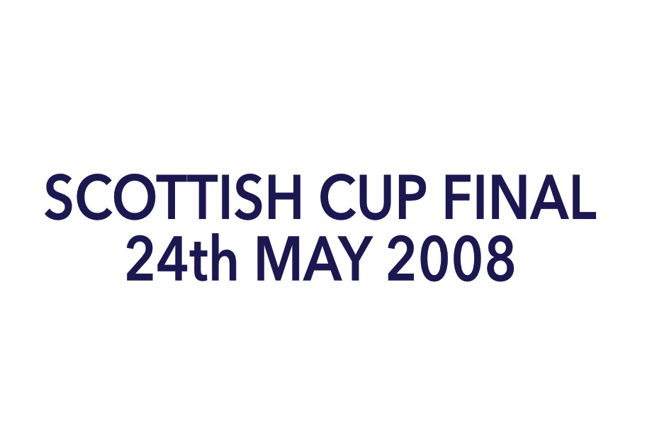 Scottish Cup Final Rangers 2008 match details