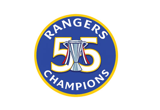 Rangers 55 champions patch