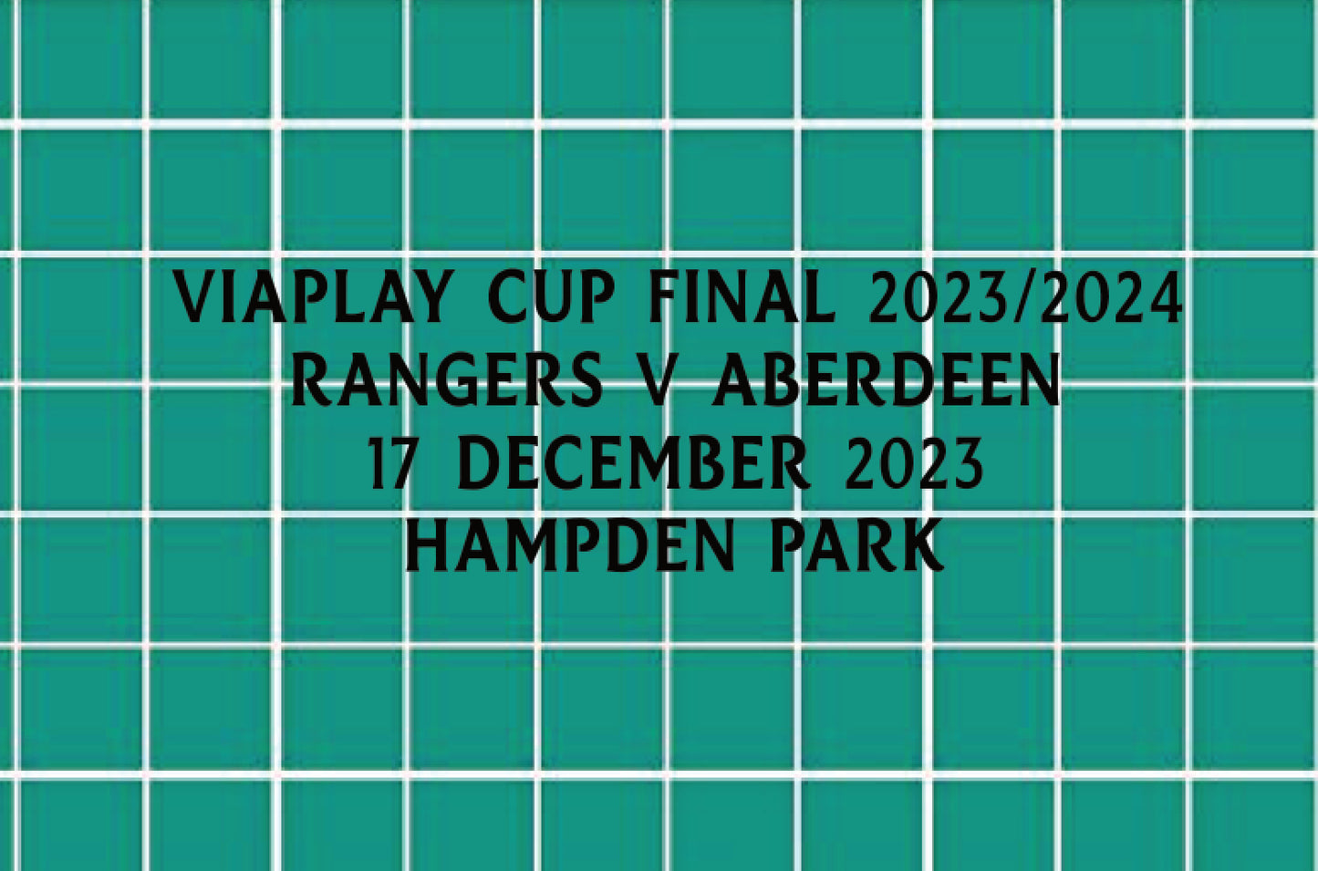 Viaplay cup final 2023/2024 rangers v aberdeen