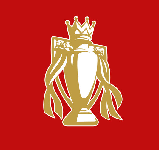 Gold premiership trophy