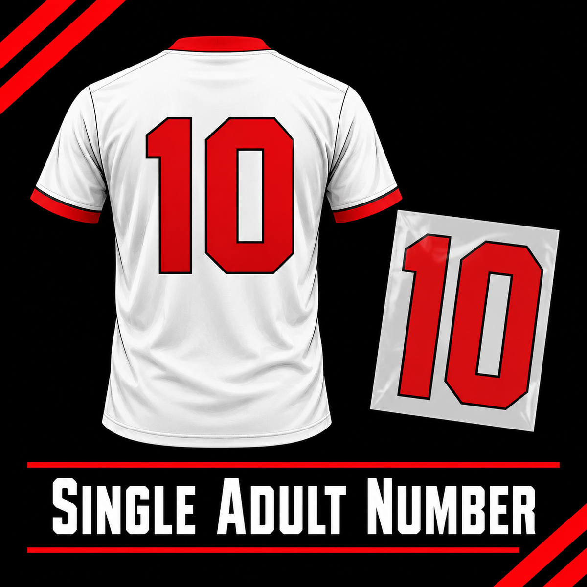 Single number adults size